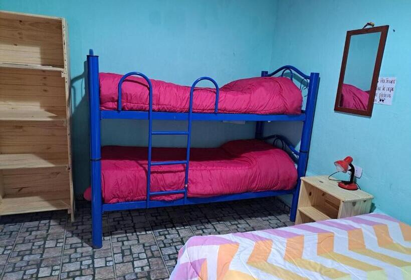 חדר משפחתי חדר אמבטיה משותף, Hostería El Sol Naciente