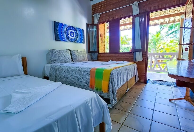 スタンダードトリプルルーム, Pousada Encantos Da Natureza
