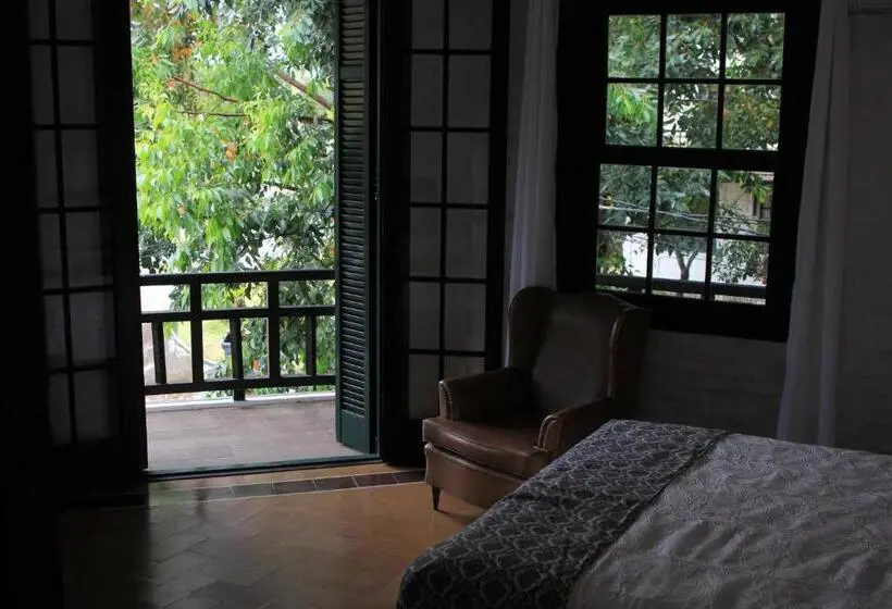 اتاق استاندارد با بالکن و چشم‌انداز دریا, Santoral Restaurante Y Posada Pet Friendly