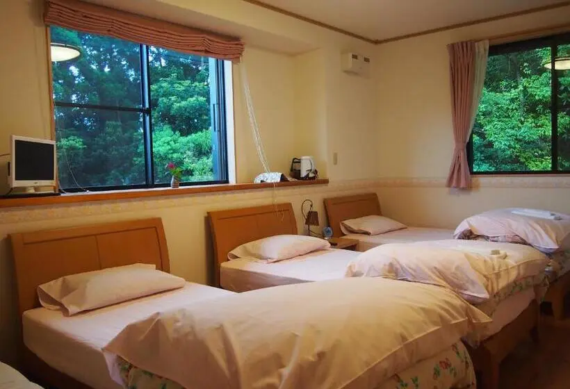 バス共有のスタンダードルーム, Yakushima Pension Ichigoichie