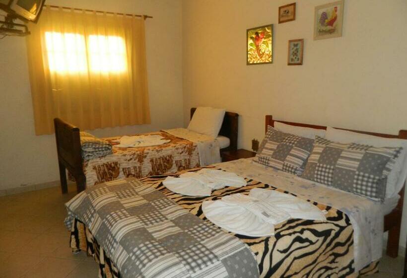 غرفة قياسية ثلاثية مطلة علي الحديقة, Fazenda Hotel Alvorada