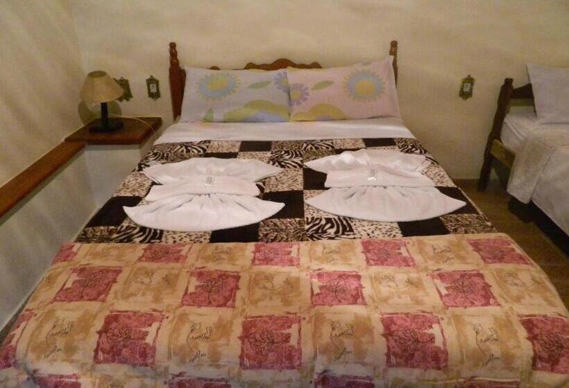 غرفة قياسية ثلاثية مزودة بشرفة, Fazenda Hotel Alvorada