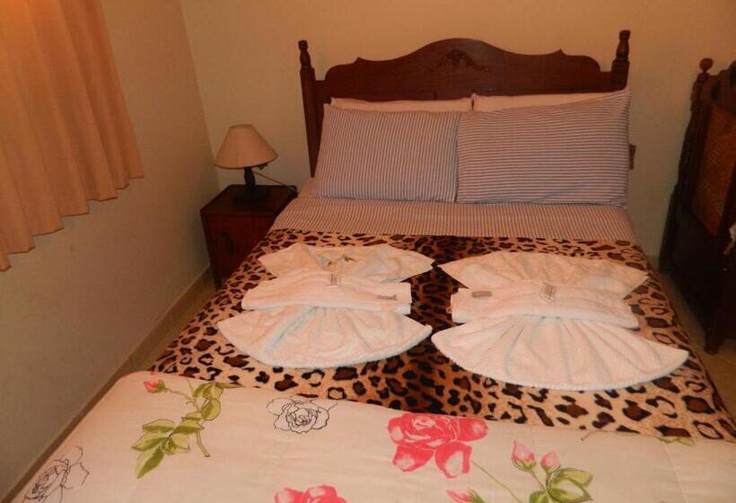 غرفة قياسية رباعية مطلة على الحديقة, Fazenda Hotel Alvorada