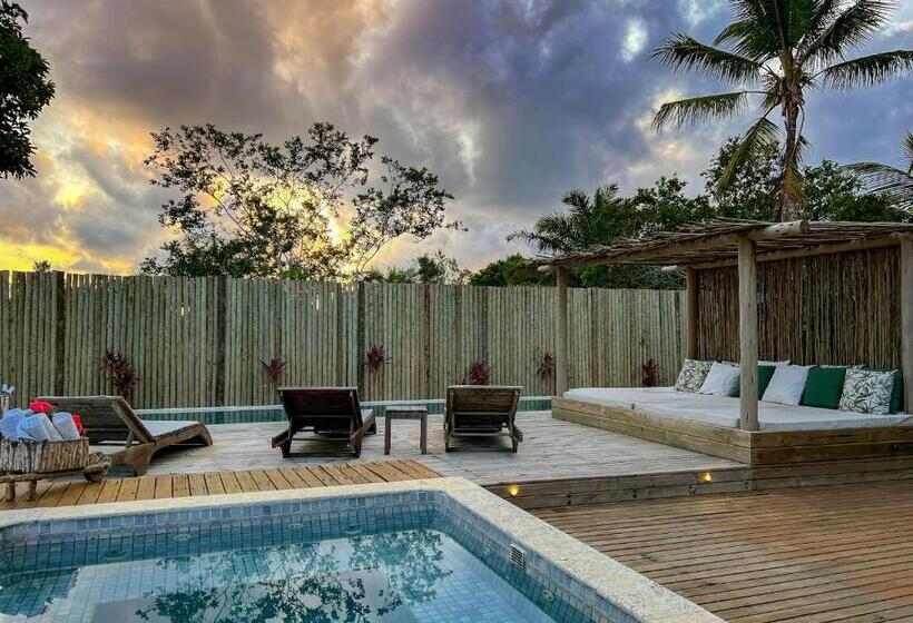 1间卧室的房子, Riviera Trancoso   Bangalos Vista Mar