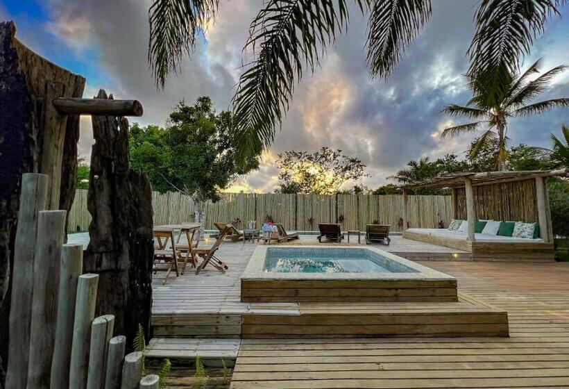 1间卧室的房子, Riviera Trancoso   Bangalos Vista Mar