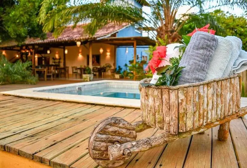 １ベッドルームハウス, Riviera Trancoso   Bangalos Vista Mar
