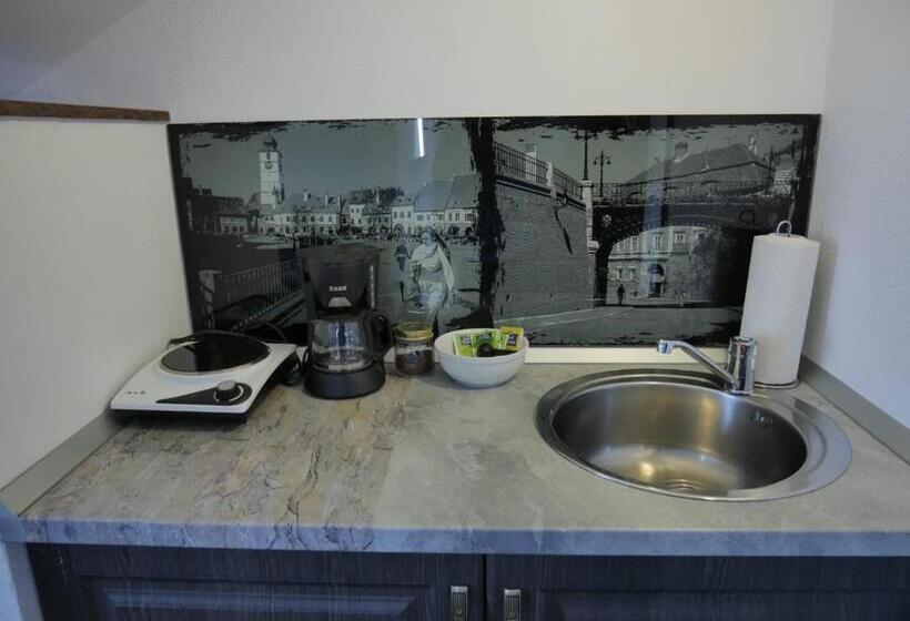 ファミリールーム, Sibiu City Center Apartments
