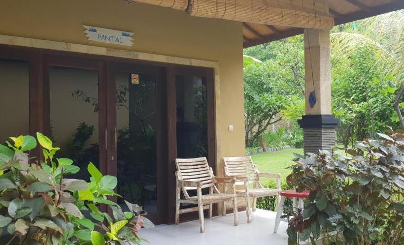 스탠다드 방갈로 정원 전망, Nalini Resort