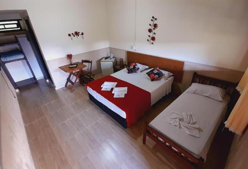 带阳台套房, Pousada Campestre São Lourenço