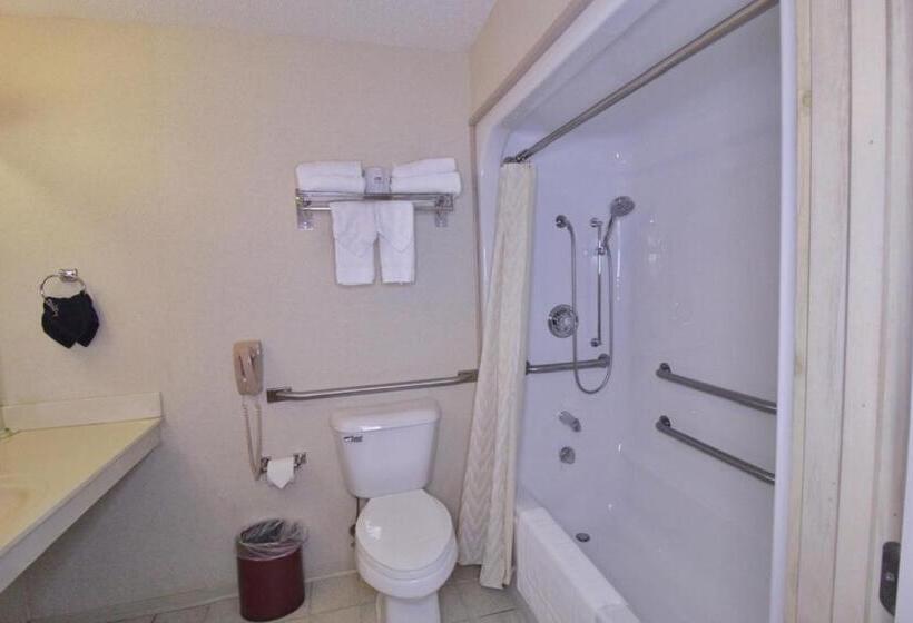 适合残疾人士使用的带超级大床的标准间, Paddle Wheel Inn