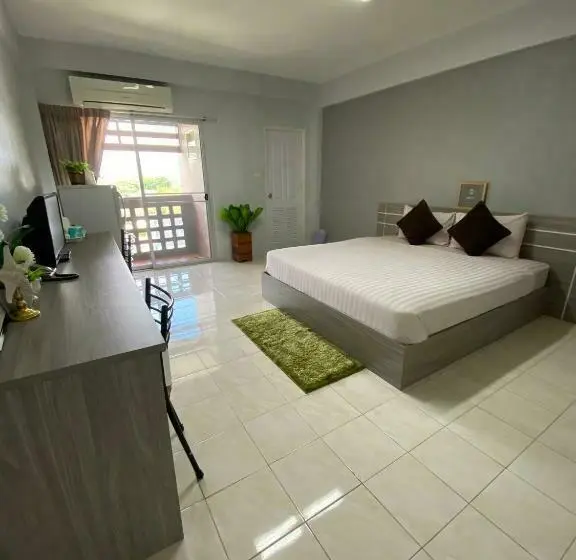 آپارتمان 1 خوابه, Burapha Bangsaen Garden Apartment