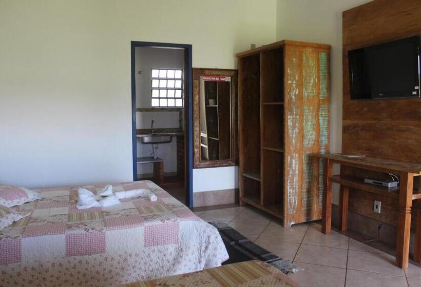 수피리어 트리플 룸, Pousada Serra Azul