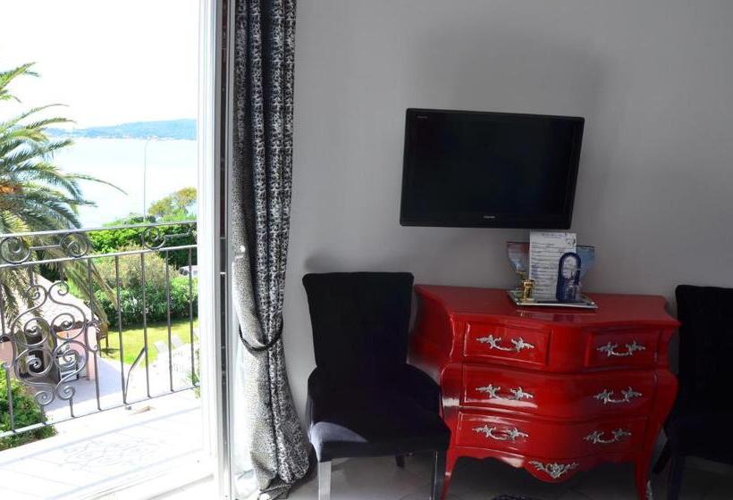 Номер Deluxe Вид на Море с Балконом, Villa Des Anges