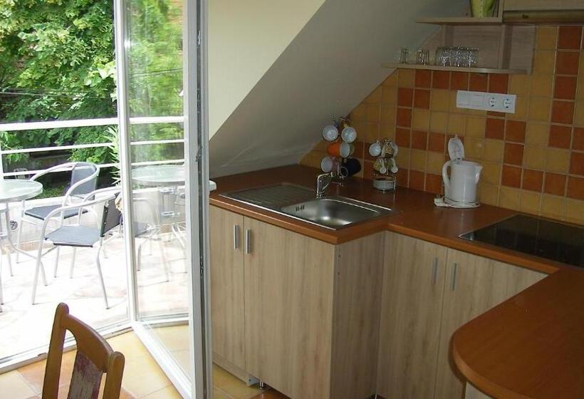 סטודיו סטנדרט עם מרפסת, Pálma Apartmanház Harkány