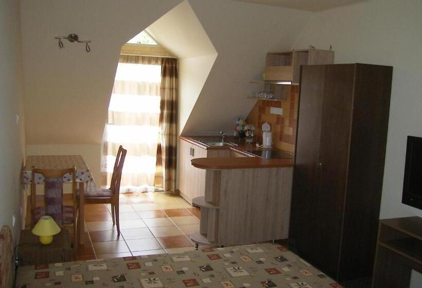 סטודיו סטנדרט עם מרפסת, Pálma Apartmanház Harkány