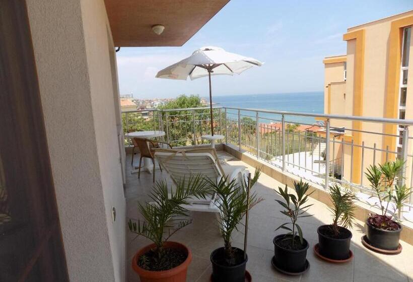 스탠다드 발코니 룸 바다 전망, Zenith Guest House