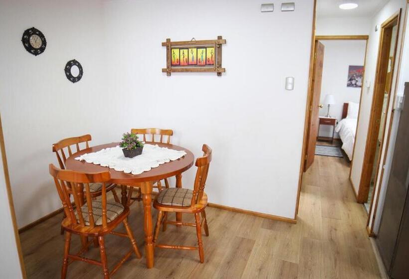 침실 2개 아파트, Hostal Cordillera