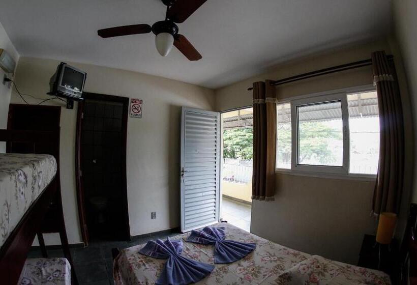 4 Bett Standardzimmer, Pousada Pouso Alto