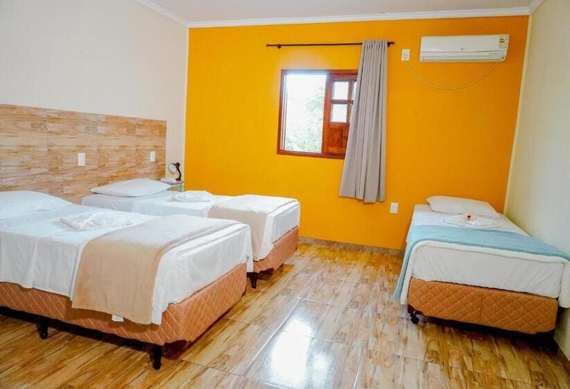 חדר דלוקס לשלושה, Pousada Kabana De Pedra