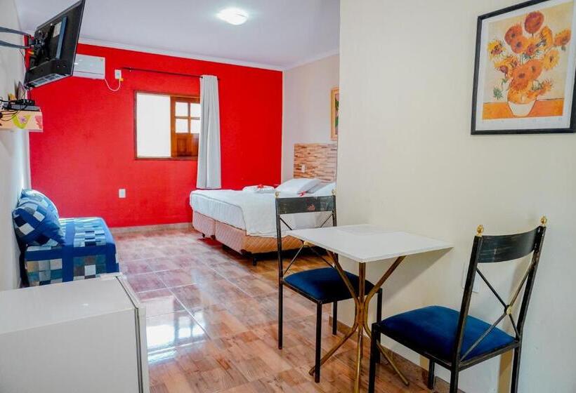 חדר דחוקס עם מיטת קינג, Pousada Kabana De Pedra