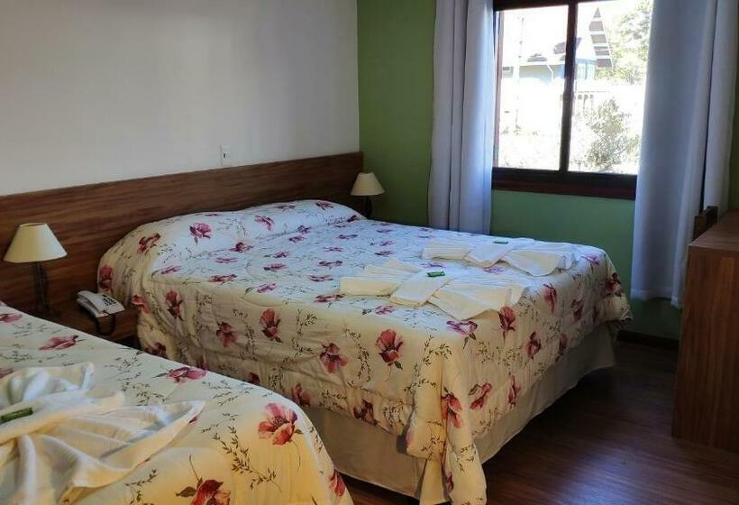 Quarto Estandar, Pousada Recanto Feliz