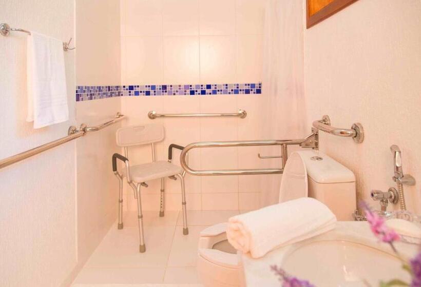 Quarto Estandar para Deficientes Físicos, Pousada Recanto Feliz