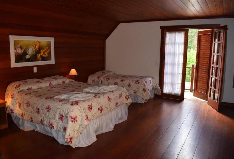 Quarto Premium, Pousada Recanto Feliz