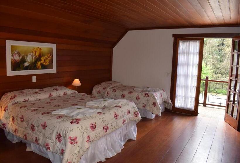 Quarto Premium, Pousada Recanto Feliz