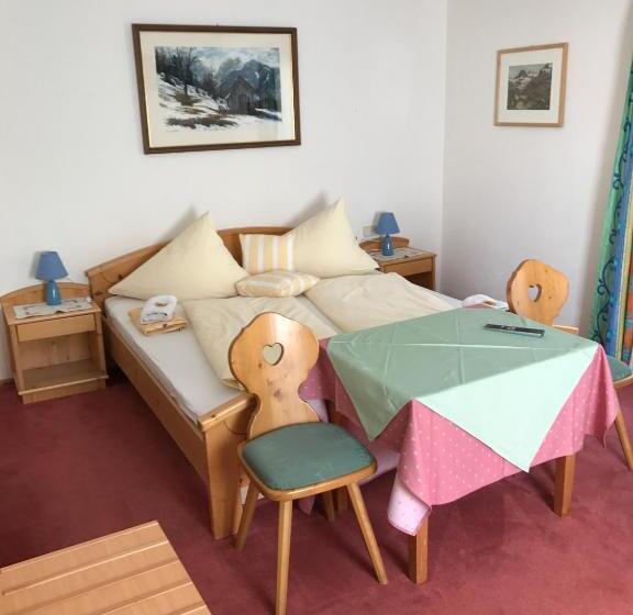 غرفة قياسية ثلاثية مزودة بشرفة, Landhaus Alpenrose   Feriendomizile Pichler