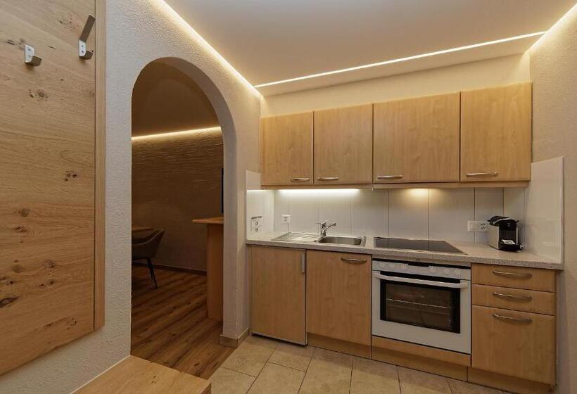 Апартаменты 1 Спальня, Panorama Samnaun