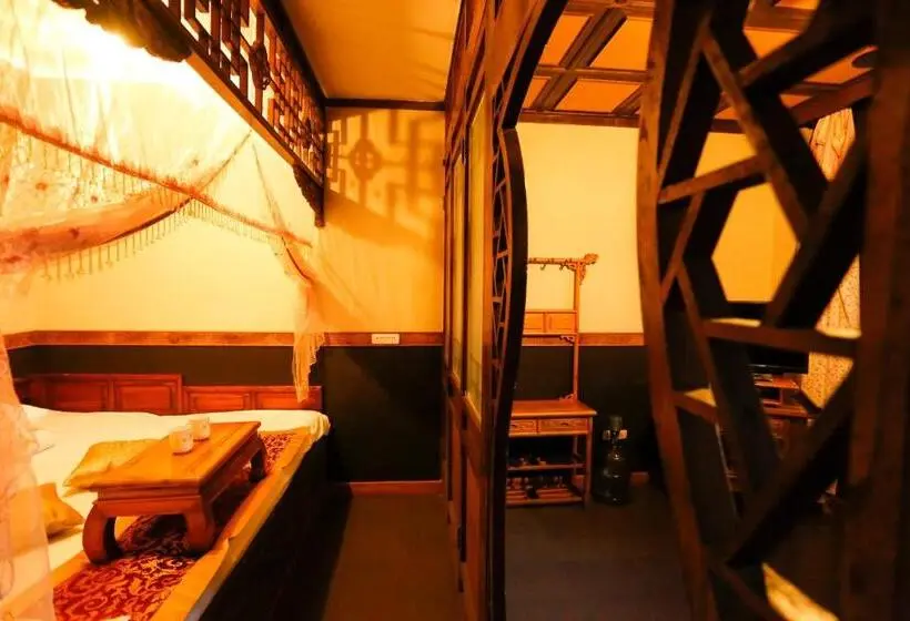 キングサイズベッドのデラックスルーム, Pingyao Laochenggen Inn