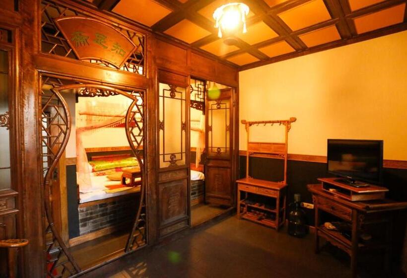 스탠다드 룸 킹사이즈 침대, Pingyao Laochenggen Inn