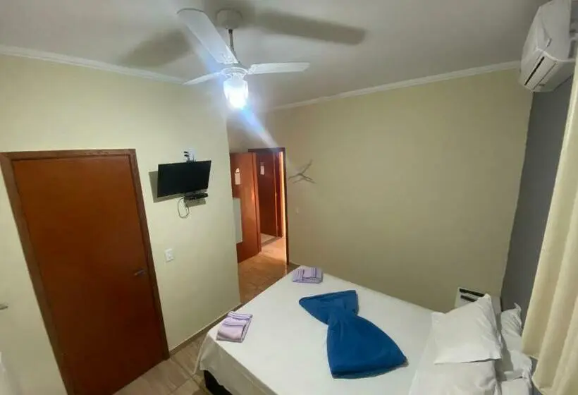 スタンダードルーム, Pousada Golden House   Próxima Ao Thermas No Centro De Aguas
