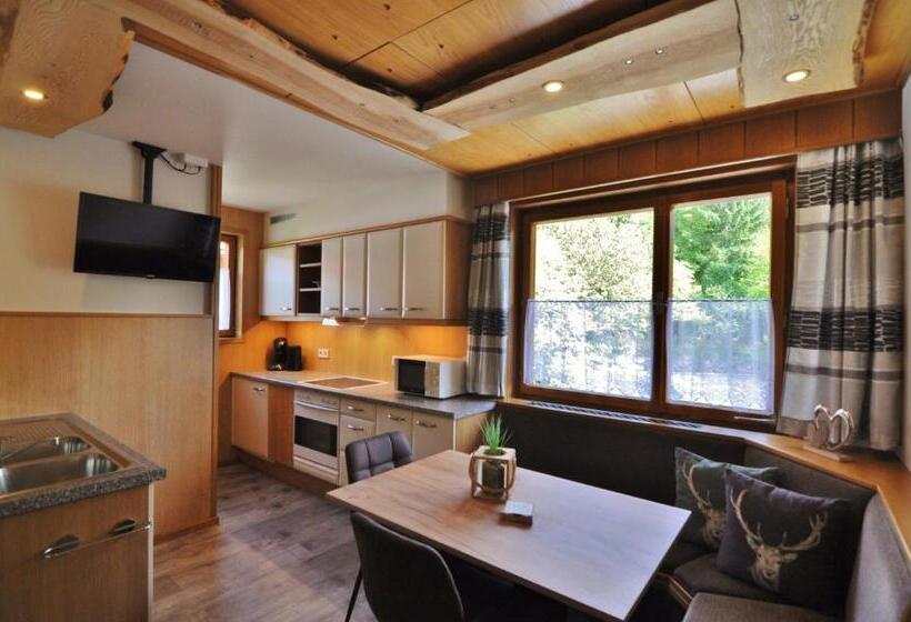 침실 2개 아파트, Pension & Apartments Weissbriach