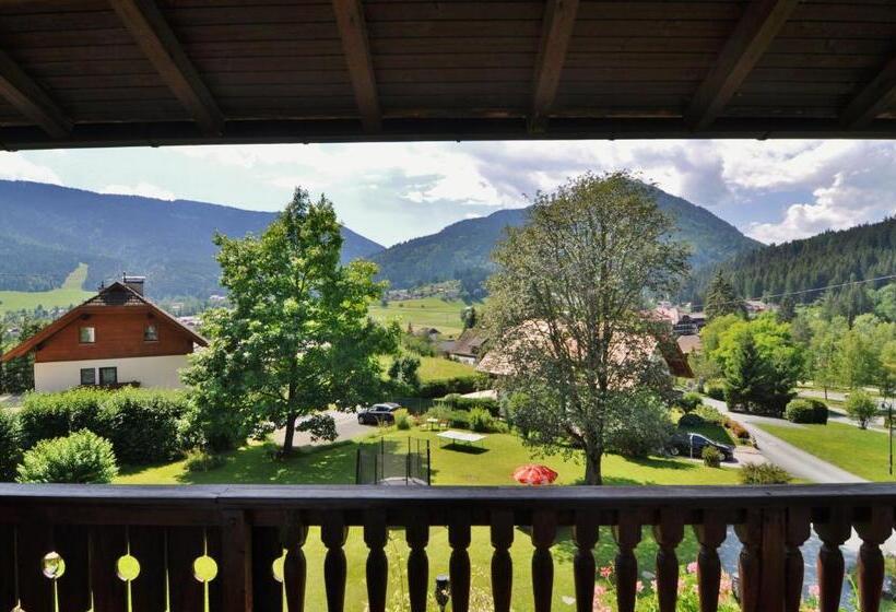 Апартаменты 2 Спальни, Pension & Apartments Weissbriach
