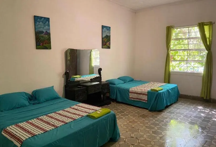اتاق استاندارد چهار تخته, Hostal Cumbres Del Volcan Flor Blanca