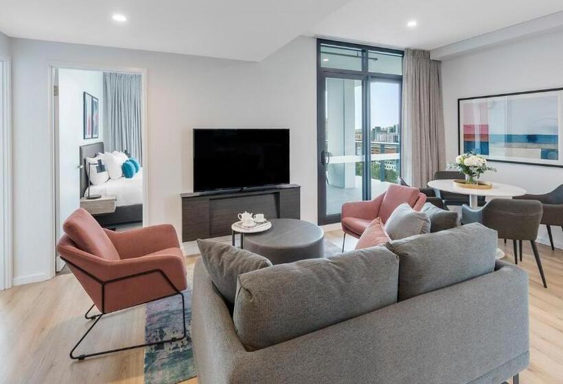 침실 2개 스위트, Avani Adelaide Residences