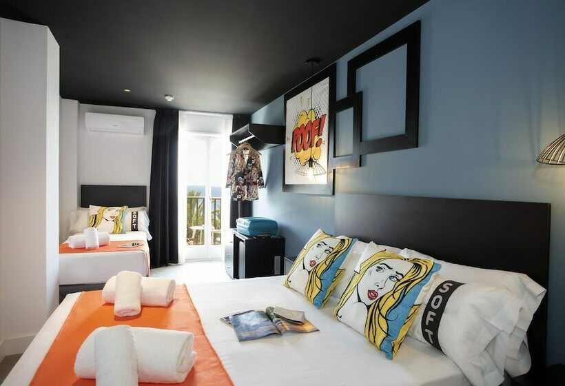 オーシャンビュースタンダードルームバルコニー付き, Casual Pop Art Benidorm