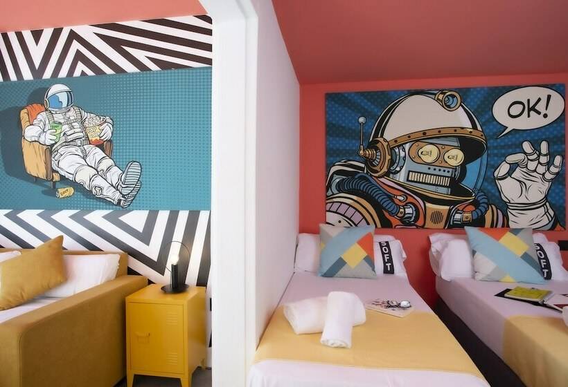 패밀리 룸 바다 전망, Casual Pop Art Benidorm