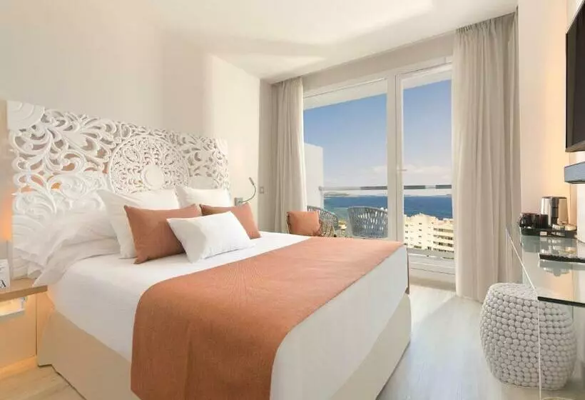 اتاق اساندارد با چشم‌انداز جانبی به دریا, Amàre Beach Hotel Ibiza - Adults Recommended