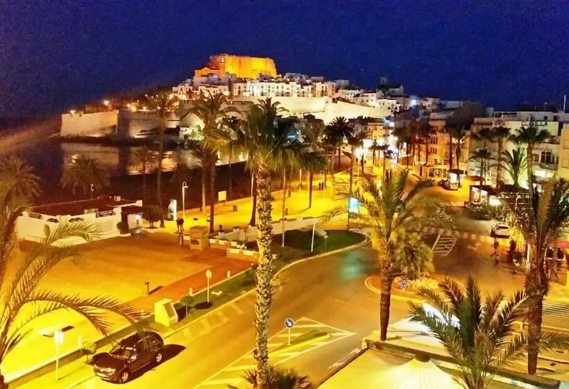 اتاق استاندارد با چشم‌انداز دریا, La Cabaña Peñíscola