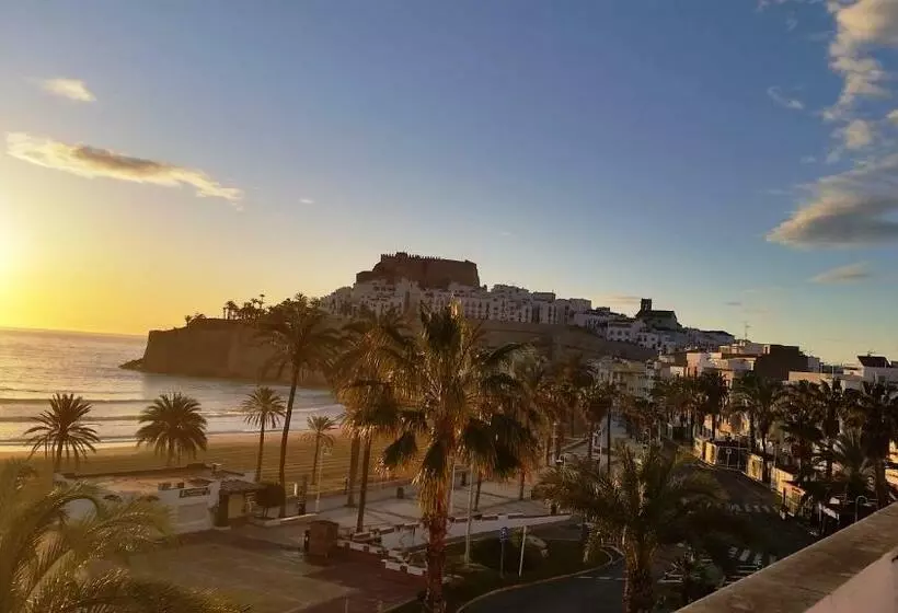 اتاق استاندارد با چشم‌انداز دریا, La Cabaña Peñíscola