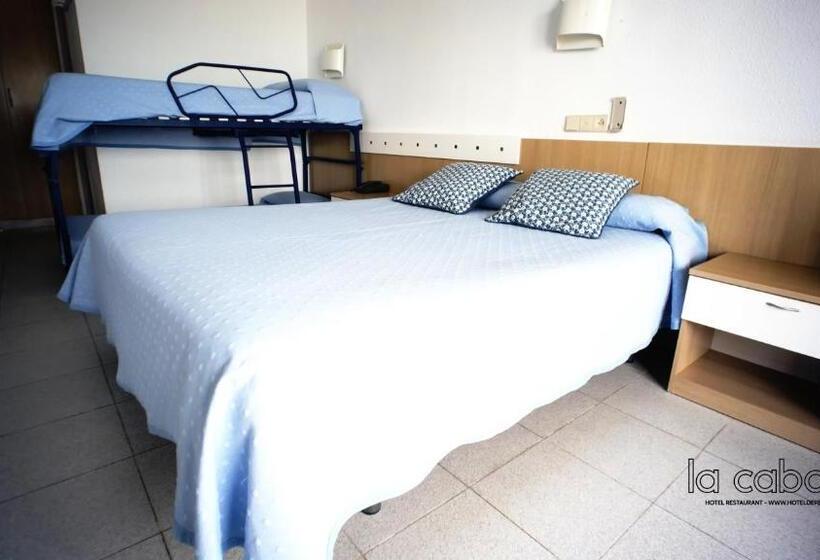 غرفة قياسية رباعية مطلة على البحر, La Cabaña Peñíscola