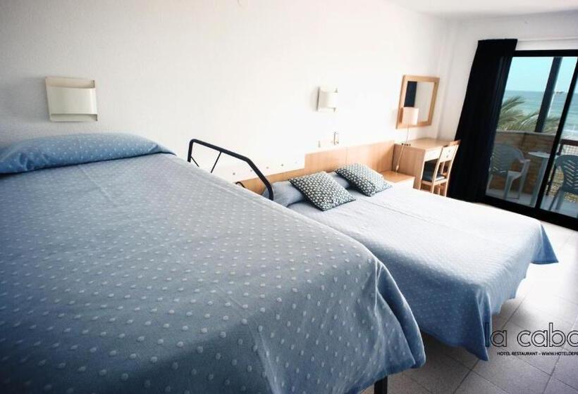 غرفة قياسية رباعية مطلة على البحر, La Cabaña Peñíscola