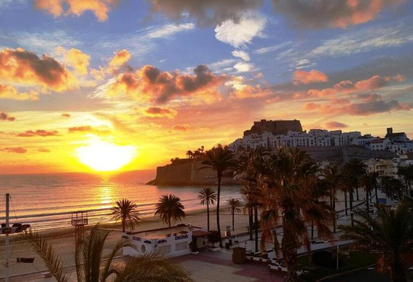 غرفة ديلوكس مطلّة علي البحر, La Cabaña Peñíscola