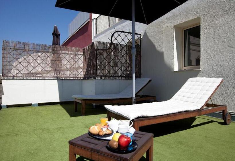 اتاق استاندارد با تراس, Moderno Puerta Del Sol