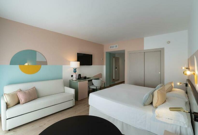 带海景的俱乐部房间, Medplaya Pez Espada