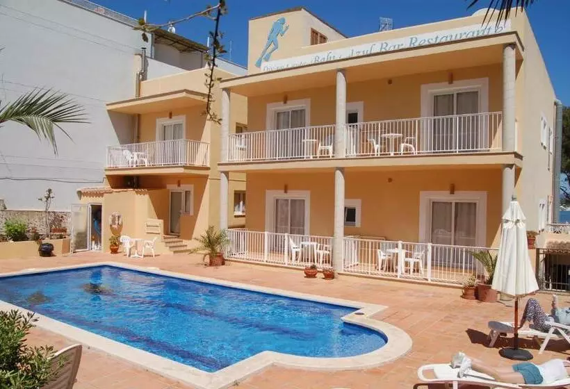 اتاق استاندارد با چشمانداز استخر, Hostal Bahía Azul