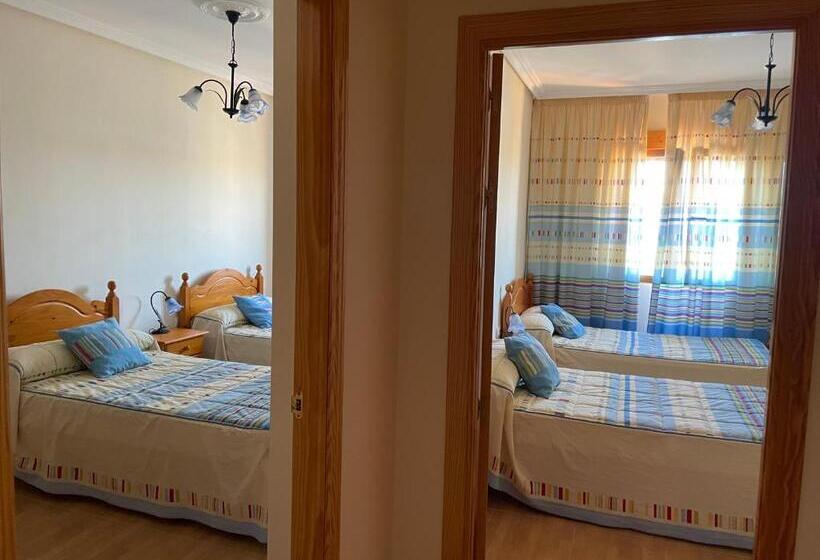 침실 2개 아파트, Hostal Las Palomas