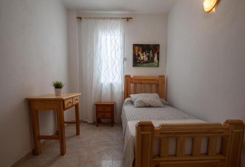 标准单人间共用浴室, Hostal Sango Sierra De Las Nieves